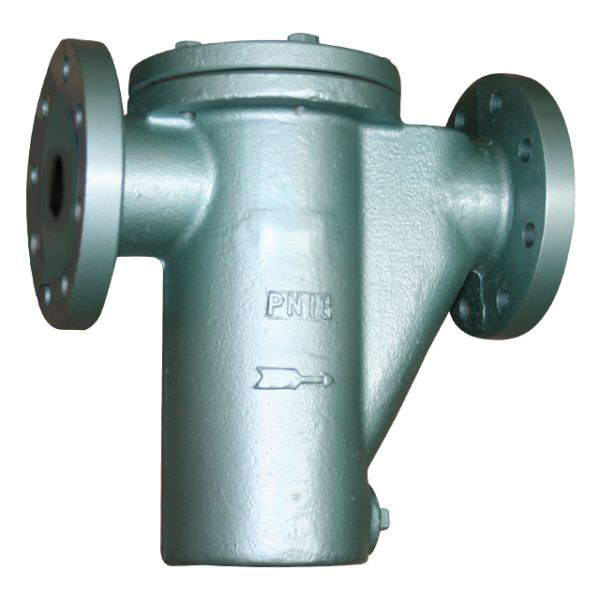 Flanged PN16 Cast Steel Basket strainer with bolted cover