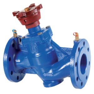 Cast Iron Double Regulating/Balancing Valve Flanged PN16 with Test Points