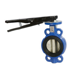 Cast Iron Wafer Pattern Butterfly Valve with Stainless Steel Disc & EPDM Seat Lever Operated