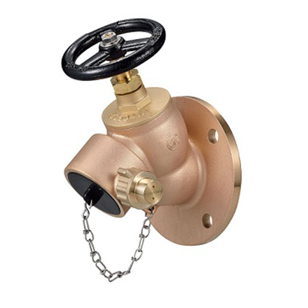 Globe Hydrant Valves in Gunmetal Body with Hand wheel operator