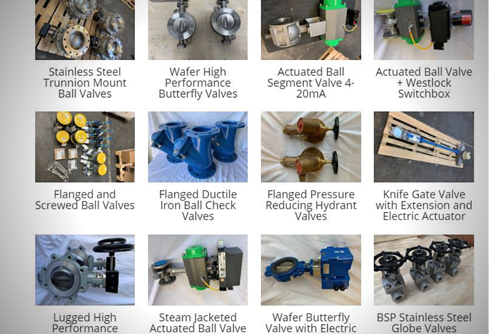 Out of the door: What valves we have been supplying to clients in November