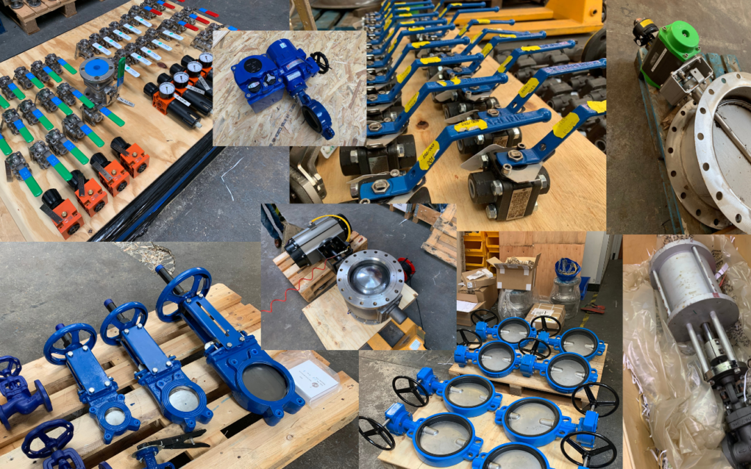 Out of the door: What valves we have been supplying to clients this Summer